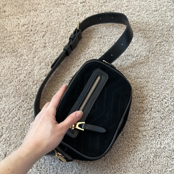 MANGO Leather Fanny pack - Belt bag - Picture 3 of 4